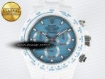 Rolex Daytona AET White Ceramic Case and Bracelet Tiffany Blue Dial N6F Best Edition SA4130 - Görsel 4