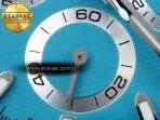 Rolex Daytona White Ceramic Blue Noob SA4130 - Görsel 13