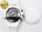 Rolex Daytona White Ceramic Blue Noob SA4130 - Görsel 19
