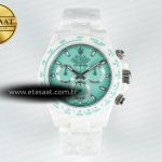 Rolex Daytona Bilezik Avokado Yeşil Kadran DD4801 Eta Saat - Görsel 3 - 1:1 Süper Klon Saat