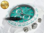 Rolex Daytona AET White Solid Ceramic Case and Bracelet Avocado Green Dial ZF 1:1 Best Edition SH4130 - Görsel 6