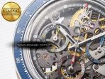 Rolex Daytona Artisans Skeleton SS ADGF Best Edition Blue Ceramic Bezel Skeleton Dial on SS Oyster Bracelet SA4130 - Görsel 10
