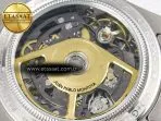 Rolex Daytona Artisans Skeleton SS ADGF Best Edition Blue Ceramic Bezel Skeleton Dial on SS Oyster Bracelet SA4130 - Görsel 19