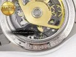 Rolex Daytona Artisans Skeleton SS ADGF Best Edition Blue Ceramic Bezel Skeleton Dial on SS Oyster Bracelet SA4130 - Görsel 21