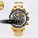 Rolex Daytona Artisans İskelet Mavi Seramik SA4130 Eta Saat - Görsel 3 - 1:1 Süper Klon Saat