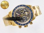 Rolex Daytona Artisans Skeleton Blue Ceramic SA4130 - Görsel 8