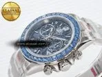 Rolex Daytona Artisans SS GETF Best Edition Blue Skeleton Dial Diamonds Bezel on SS Bracelet DD4802 - Görsel 6
