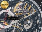Rolex Daytona Artisans SS GETF Best Edition Skeleton Dial Black Ceramic Bezel on SS Bracelet DD4802 - Görsel 10