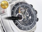 Rolex Daytona Artisans SS GETF Best Edition Skeleton Dial Black Ceramic Bezel on SS Bracelet DD4802 - Görsel 5