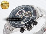 Rolex Daytona Artisans SS GETF Best Edition Skeleton Dial Black Ceramic Bezel on SS Bracelet DD4802 - Görsel 6