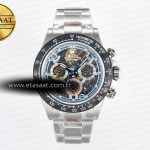 Rolex Daytona Artisans Getf İskelet Kadran Karbon DD4802 Eta Saat - Görsel 3 - 1:1 Süper Klon Saat