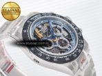 Rolex Daytona Artisans SS GETF Best Edition Skeleton Dial Carbon Bezel on SS Bracelet DD4802 - Görsel 7