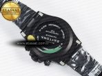 Rolex Daytona BLAKEN 1:1 Best Edition Matte Black Dial Rainbow Bezel on Ceramic Bracelet SA7750 - Görsel 18