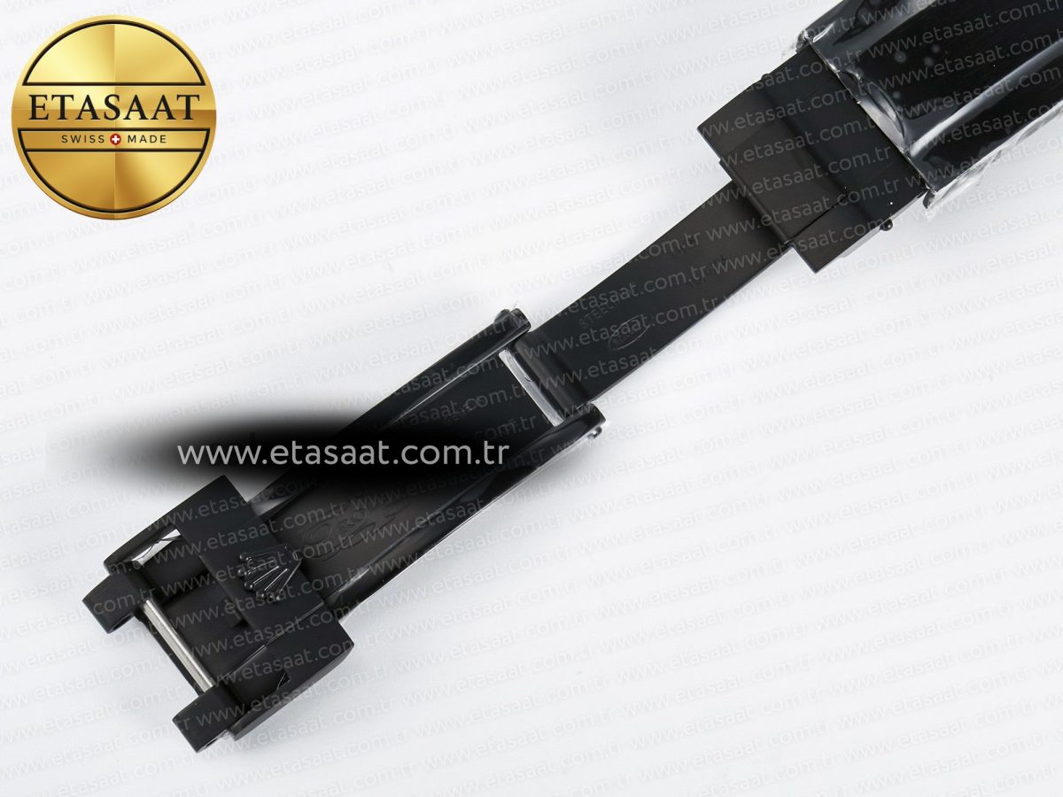 Rolex Daytona BLAKEN 1:1 Best Edition Matte Black Dial Rainbow Bezel on Ceramic Bracelet SA7750 - Görsel 24