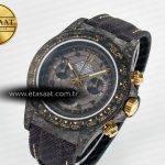 Rolex Daytona DIW “AVIA GREY” Carbon DIWF 1:1 Best Edition Gray/Yellow Dial on Black Nylon Strap SH4130