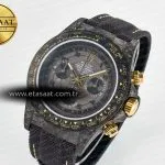 Rolex Daytona DIW “AVIA GREY” Carbon DIWF 1:1 Best Edition Gray/Yellow Dial on Black Nylon Strap SH4130