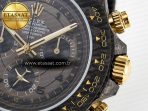 Rolex Daytona DIW “AVIA GREY” Carbon DIWF 1:1 Best Edition Gray/Yellow Dial on Black Nylon Strap SH4130 - Görsel 12
