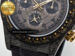 Rolex Daytona DIW “AVIA GREY” Carbon DIWF 1:1 Best Edition Gray/Yellow Dial on Black Nylon Strap SH4130 - Görsel 13