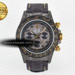 Rolex Daytona DIW Avia Gri Karbon DIWF Gri/Sarı SH4130 Eta Saat - Görsel 3 - 1:1 Süper Klon Saat