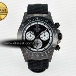 Rolex Daytona DIW Siyah Karbon DIWF Siyah/Beyaz SH4130 Eta Saat - Görsel 3 - 1:1 Süper Klon Saat