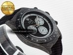 Rolex Daytona DIW Black Carbon DIWF 1:1 Best Edition Black/White Dial on Black Nylon Strap SH4130 - Görsel 7