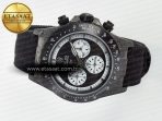 Rolex Daytona DIW Black Carbon DIWF 1:1 Best Edition Black/White Dial on Black Nylon Strap SH4130 - Görsel 9