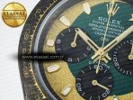 Rolex Daytona DIW Carbon Case and Bezel DIWF Edition Green/YG Dial on Green Nylon Strap A7750 - Görsel 10