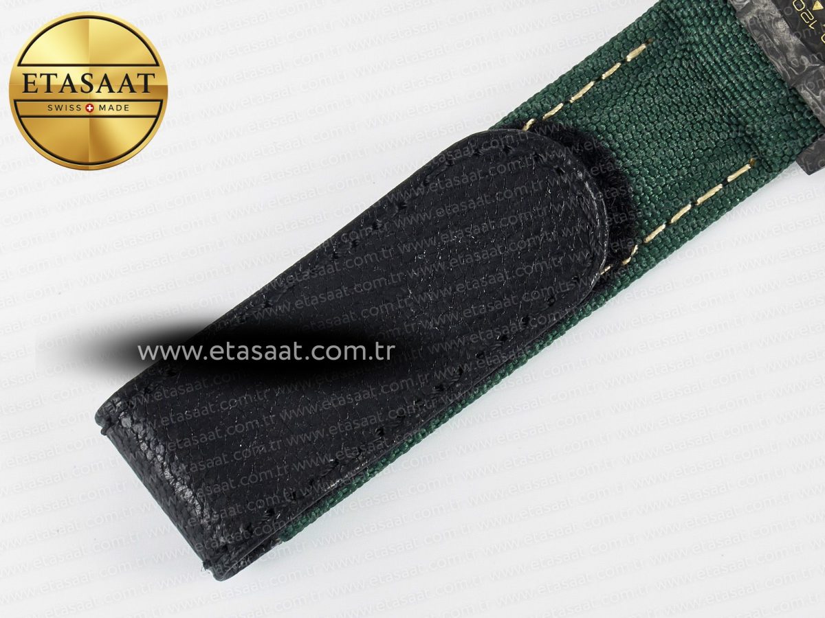 Rolex Daytona DIW Carbon Case and Bezel DIWF Edition Green/YG Dial on Green Nylon Strap A7750 - Görsel 19