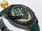 Rolex Daytona DIW Carbon Case and Bezel DIWF Edition Green/YG Dial on Green Nylon Strap A7750 - Görsel 7