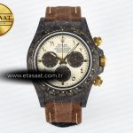 Rolex Daytona DIW Karbon Kasa DIWF Sarı Arap Rakamlı A7750 Eta Saat - Görsel 3 - 1:1 Süper Klon Saat