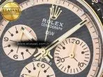 Rolex Daytona DIW Carbon Case DIWF Edition Carbon/Cream Dial on Black Nylon Strap A7750 - Görsel 11