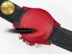 Rolex Daytona DIW Carbon DIWF 1:1 Best Edition Red Dial on Gray Nylon Strap SH7750 - Görsel 18