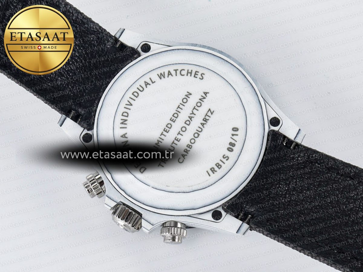 Rolex Daytona DIW Carbon N6F 1:1 Best Edition Gray Dial on Black Nylon Strap SA4130 - Görsel 18