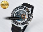 Rolex Daytona DIW Carbon N6F 1:1 Best Edition Gray Dial on Black Nylon Strap SA4130 - Görsel 2