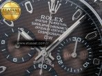 Rolex Daytona DIW Carbon/SS Case and Beze Edition Brown Dial on Brown Nylon Strap A7750 - Görsel 11