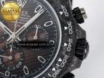 Rolex Daytona DIW Carbon/SS Case and Beze Edition Brown Dial on Brown Nylon Strap A7750 - Görsel 12