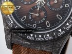 Rolex Daytona DIW Carbon/SS Case and Beze Edition Brown Dial on Brown Nylon Strap A7750 - Görsel 13