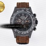 Rolex Daytona DIW Karbon/ Kasa and Beze Kahve Kadran A7750 Eta Saat - Görsel 3 - 1:1 Süper Klon Saat