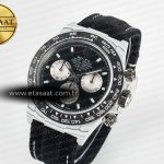 Rolex Daytona DIW White Carbon Case N6F Edition Black/White Dial on Black Nylon Strap A4130
