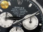 Rolex Daytona DIW White Carbon Case N6F Edition Black/White Dial on Black Nylon Strap A4130 - Görsel 11