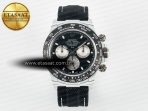 Rolex Daytona DIW White Carbon Case N6F Edition Black/White Dial on Black Nylon Strap A4130 - Görsel 3