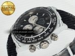 Rolex Daytona DIW White Carbon Case N6F Edition Black/White Dial on Black Nylon Strap A4130 - Görsel 6