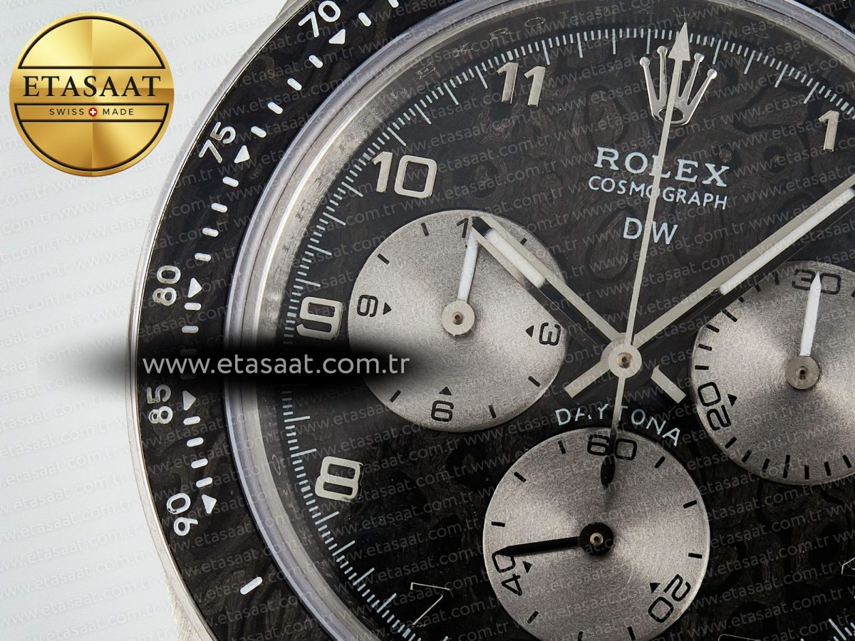 Rolex Daytona EXCEPTIONAL-1 DIWF Best Edition Gray Dial on Black Nylon Strap SH4130 - Görsel 10