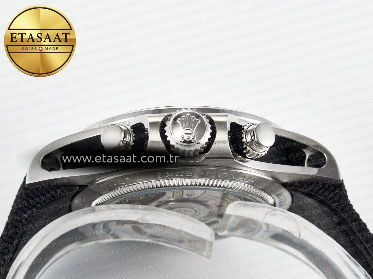 Rolex Daytona EXCEPTIONAL-1 DIWF Best Edition Gray Dial on Black Nylon Strap SH4130 - Görsel 16