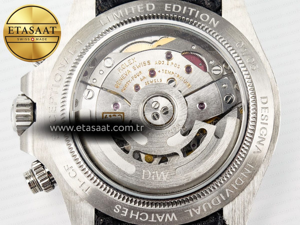 Rolex Daytona EXCEPTIONAL-1 DIWF Best Edition Gray Dial on Black Nylon Strap SH4130 - Görsel 19