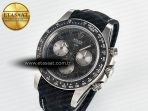 Rolex Daytona EXCEPTIONAL-1 DIWF Best Edition Gray Dial on Black Nylon Strap SH4130 - Görsel 2