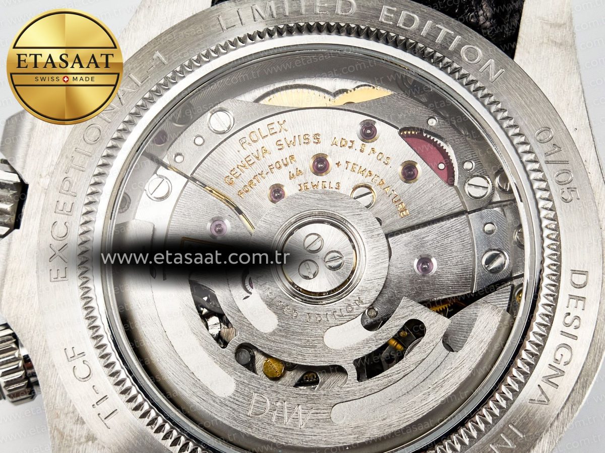 Rolex Daytona EXCEPTIONAL-1 DIWF Best Edition Gray Dial on Black Nylon Strap SH4130 - Görsel 20