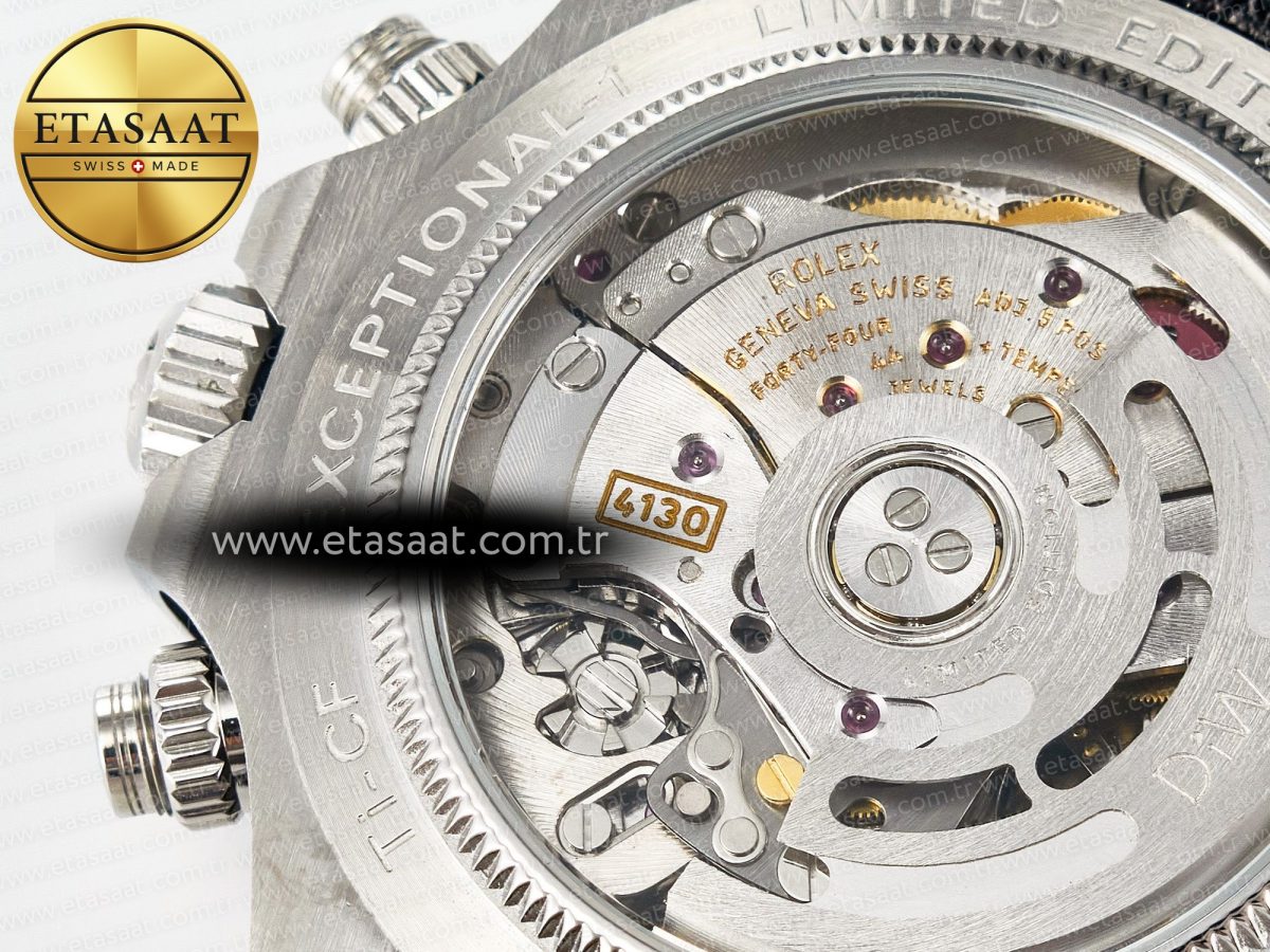 Rolex Daytona EXCEPTIONAL-1 DIWF Best Edition Gray Dial on Black Nylon Strap SH4130 - Görsel 21