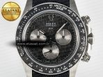 Rolex Daytona EXCEPTIONAL-1 DIWF Best Edition Gray Dial on Black Nylon Strap SH4130 - Görsel 4
