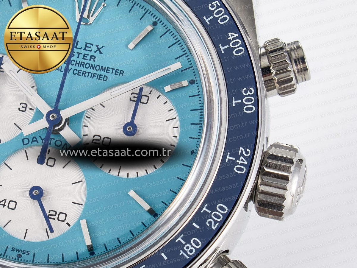 Rolex Daytona Scona SS ADGF Best Edition Blue Dial on SS Bracelet SA4130 - Görsel 12